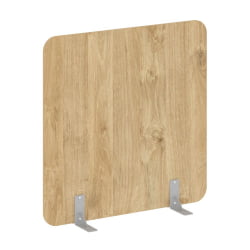 Перегородки на металлических опорах на фетровых подпятниках R-line DP.F-120-120 Тиквуд Светлый