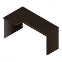 Стол компьютерный угловой Р.РС-16 (левый) Венге