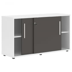 Шкаф с дверьми-купе EDIS ELC 1343 Мокко Белый Белый