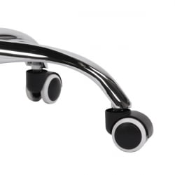 Кресло CROMEX (КРОМЕКС) Top CH-695 ХРОМ сетка/ткань TW черное