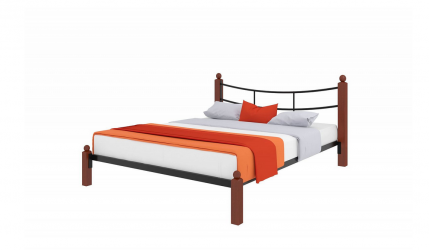 Кровать София 1200х1900 Черная