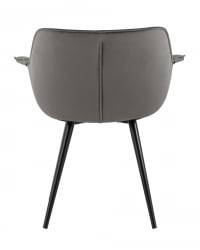 Стул Мэйсон Нев велюр Темно-серый / New