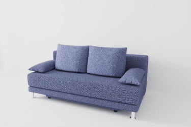 Диван прямой Стандарт (Berhouse) Цвет фасада: Виолет; Тип: Прямой; Материал фасада: Рогожка