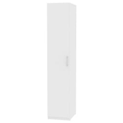 Узкий шкаф R-230х45х60-1(Белый)