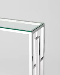 Консоль БРУКЛИН 115x30 Серебро