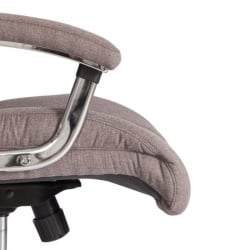 Кресло Труст (макс) ткань рогожка Нисе, мокко (серо-бежевая) / Trust (max) Nice,