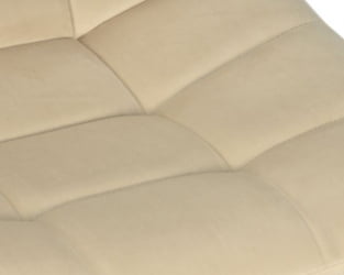 Стул барный DOBRIN TAILOR WHITE (бежевый велюр (MJ9-10)) 2 шт