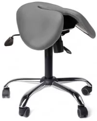 Раздвоенное кресло-седло EZDuo Серый