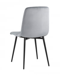 Стул Одди велюр серый 4 шт. комплект