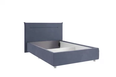 Кровать 1.2 Альба КМ1.2-16 топаз (велюр)