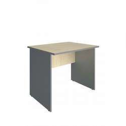 Стол письменный Рива А.СП-1 Клен/Металлик / Riva