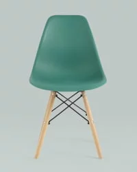 Стул Eames DSW 4 шт. Серо-зеленый