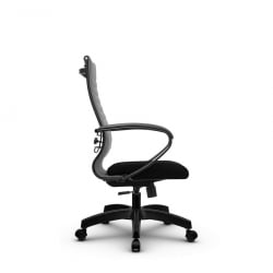 Кресло офисное МЕТТА B 2b 19/K130, Основание 17831 Комплект 1 Светло-серое Черное