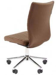 Офисное кресло CHAIRMAN 033 велюр Коричневый