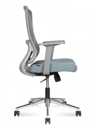 Кресло офисное У-059Б-БС Лигхт ЛБ грей / U-059B-BS Light LB grey