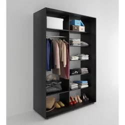 Бельевой шкаф Акцент-Лайт Д 1000х600 Венге