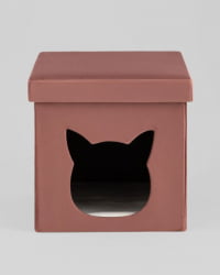 Пуф складной с ящиком Store Pet розовый