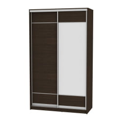 Шкаф-купе Б-220х135х60-2(Венге-Д7Д8) / B-220х135х60-2(Венге-D7D8)