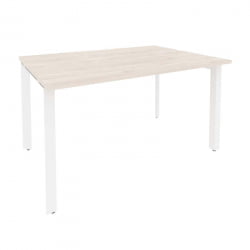Стол переговорный (1 столешница) ONIX O.MP-PRG-1.3 Денвер Светлый/Белый