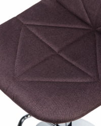 Стул барный ДОБРИН ДИНА (коричневый) 2 шт / DOBRIN DINA