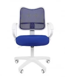 Компьютерное кресло Чаирман 450 ЛТ Белый пластик Серый / Chairman LT