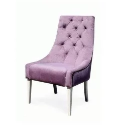 Кресло Маркиз жаккард Красное с патиной