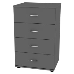 Комод Алиса(K2)856х540х459ручкаскоба96мм(Графит)