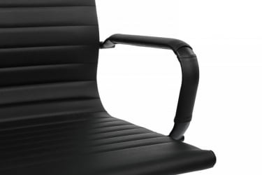 Кресло Хуго РCХ 6002-3СЕБ Черный/Металл Черный / Hugo RCH 6002-3SEB