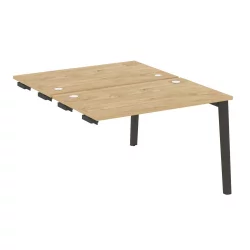 Стол-приставка двойной к опорным элементам ONIX WOOD OW.D.SPR-2.7 Тиквуд Светлый/Темный