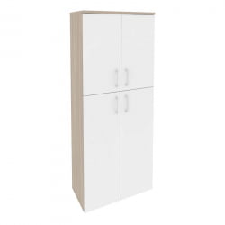 Шкаф высокий широкий ONIX O.ST-1.8 Дуб Аттик/Белый