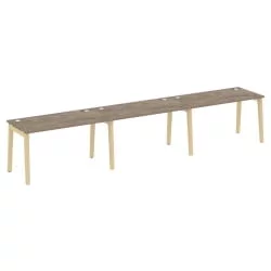 Рабочая станция ONIX WOOD OW.RS-3.3.7 Тиквуд Темный/Светлый