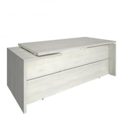 Стол руководителя YALTA LT-B 20 R Снежная Патина