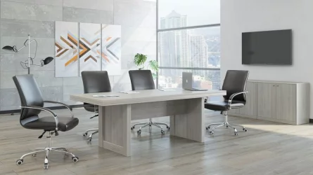 Комплект мебели для переговорной Bern 12 Светлый дуб