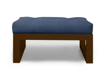 Пуфик Demoku СТ небесно-голубой_темный дуб