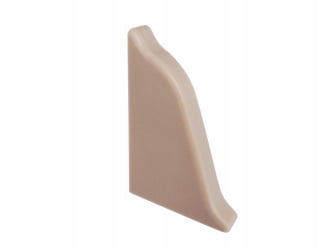 Заглушка для плинтуса торцевая лев ЗПЛ Премиум 1 Св.беж