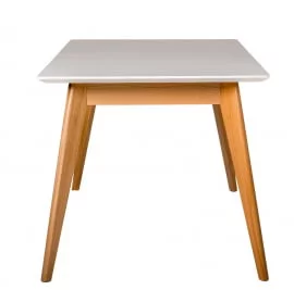 Стол раскладной Лунд 140-180 БУК-Белый