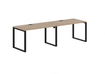 Бенч-система ЕДИС ЕКВСТ 2780 Дуб Денвер светлый Черный / EDIS EQWST