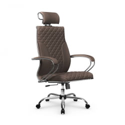 Кресло руководителя Metta L 2c 44C/K116 Infinity Easy Clean (MPES) Комплект 5 Светло-коричневое