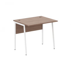 Стол рабочий ИМАГО Плус СП-1П Ясень шимо Белый / IMAGO Plus СП-1P