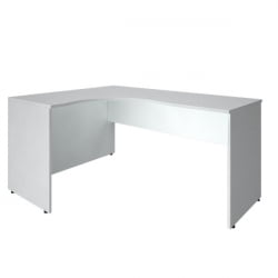 Стол криволинейный левый Riva А.СА-4 Л Белый