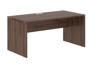 Стол письменный ЕДИС ЕДСТ 1580 Дуб Денвер темный Белый / EDIS EDST