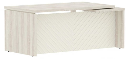 Стол руководителя левый Torr LUX TLCT 189 L Сосна Эдмонд Латте