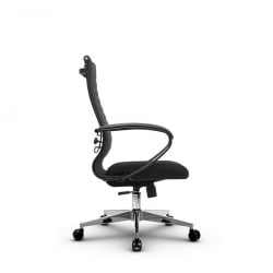 Кресло офисное МЕТТА B 2b 19/K130, Основание 17834 Комплект 3 Темно-серое