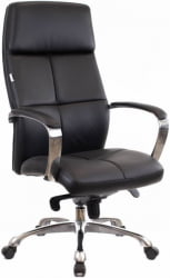 Кресло для руководителя Everprof Madrid Кожа Черный