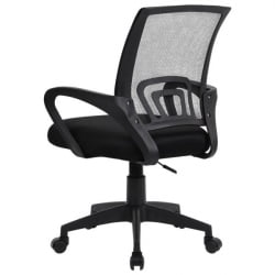 Кресло CROMEX (КРОМЕКС) Top CH-695 сетка/ткань TW черное