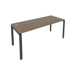 Стол письменный МЕТАЛ СЙСТЕМ Б.СП-5 Вяз/Антрацит / METAL SYSTEM