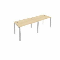 Рабочая станция на 2 раб.места Метал Сйстем Б.СМ-2.2 Акация/Серый / Metal System