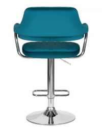 Стул барный ДОБРИН CХАРЛЙ (морской волны велюр (МДЖ9-99)) 2 шт / DOBRIN CHARLY (MJ9-99))