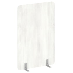 Перегородки на металлических опорах на фетровых подпятниках R-line DP.F-120-180 Снежная Патина