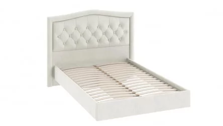Кровать с мягким изголовьем (1200) Адель Крем